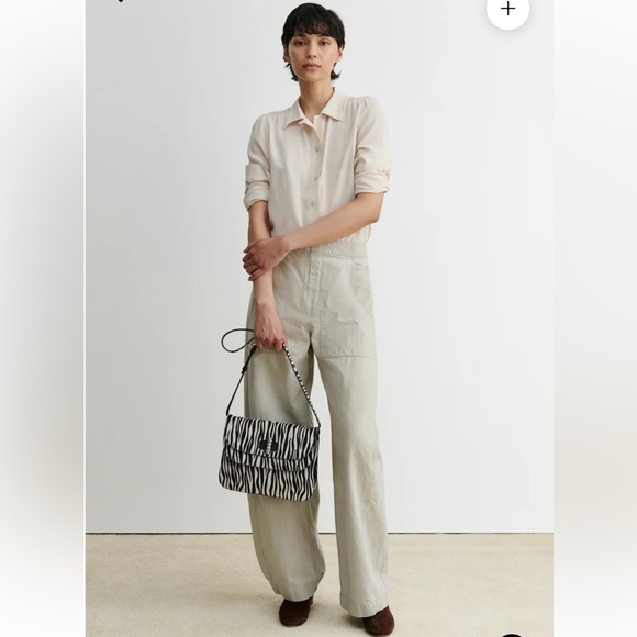 Rachel Comey Tany Pant in Khaki Salinas Denim - Picture 7 of 9